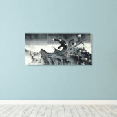 Aflevering uit de Chinees-Japanse oorlog Canvas Afdruk (Insitu (Houten vloer))