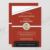 Aflossing brandweerman kaart (Voorkant / Achterkant)