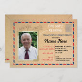 Aflossing Foto postkaart in ruste Uitnodiging (Voorkant / Achterkant)