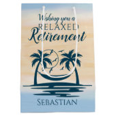 Aflossingstranspleet Medium Cadeauzakje (Achterkant)