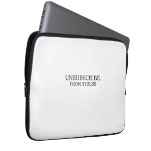 Afmelden van Stress Slanke Tech Laptop Hoes