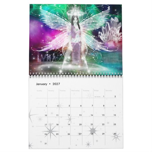 Afmetingen agenda 2013 kalender (Jan 2027)