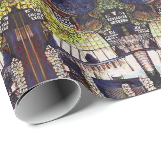 Afmetingen van Curiosity Cadeaupapier (Rol Hoek)