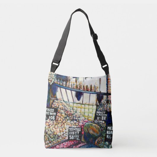 Afmetingen van Curiosity Crossbody Tas (Voorkant)