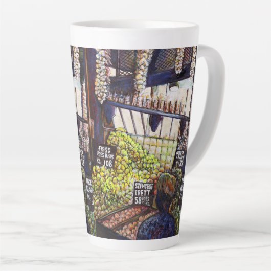 Afmetingen van Curiosity Latte Mok (Rechterhoek)