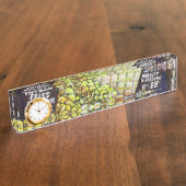 Afmetingen van Curiosity Naambordje (Zijkant)