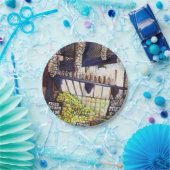 Afmetingen van Curiosity Papieren Bordje (Feest)