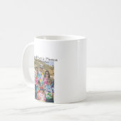 AFP teignent en nouant la tasse de café (Devant gauche)