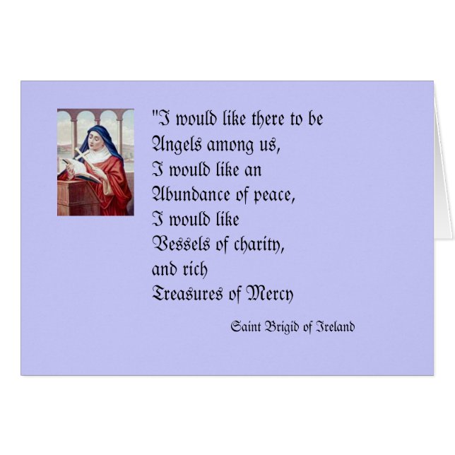 Afpersing van Sint Brigid (Voorkant Horizontaal)
