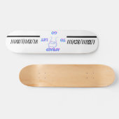 "Afraid" Skateboard (Horizontaal)