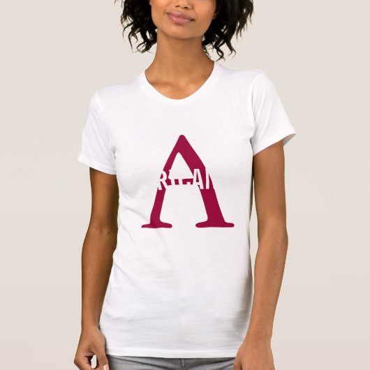 Afrianis Breed Monogram T-shirt (Voorkant)