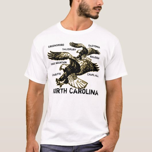 Afriankoko Custom North Carolina T-shirt (Voorkant)