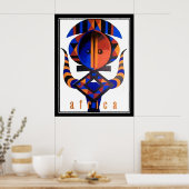 Africa Art deco vintage Poster 2 (Cuisine)