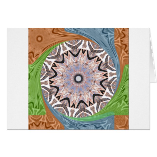 Africa Asia traditional edgy pattern (Devant horizontal)