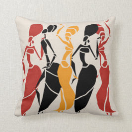 Africa Dancing Dames Kussen