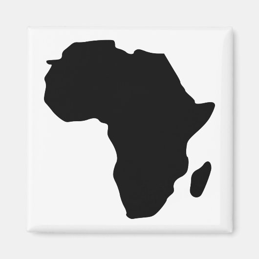 Africa Fridge Magnet Magneet (Voorkant)