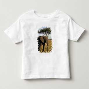 Africa, Kenia, Maasai Mara. An elehpant Kinder Shirts