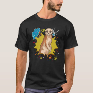Africa Safari Zoo Animal Cute Meerkat 1 T-shirt