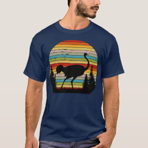 Africa Safari Zoo Bird Naar verluidt struisvogels T-shirt