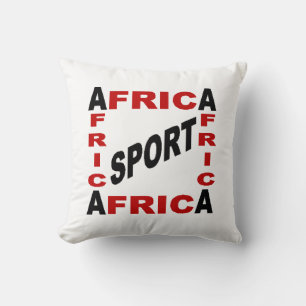 AFRICA SPORT White Decoration Kussen