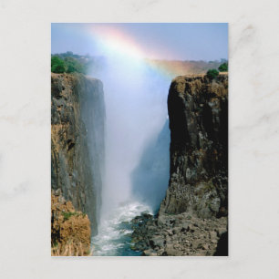 Africa, Zambia, Victoria Herfst National Park. Briefkaart