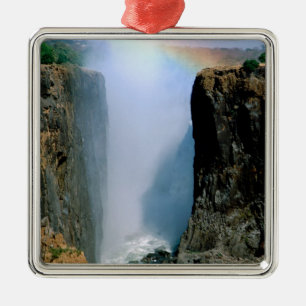 Africa, Zambia, Victoria Herfst National Park. Metalen Ornament