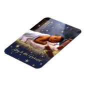 Africain-Américain bébé Jésus Magnets de Noël (Côté Gauche)