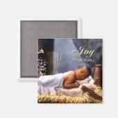 Africain-Américain bébé Jésus Magnets de Noël (Recto/Verso)