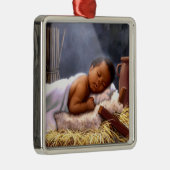 Africain-Américain Bébé Jésus ornements de Noël (Droite)