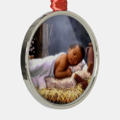 Africain-Américain Bébé Jésus ornements de Noël (Droite)