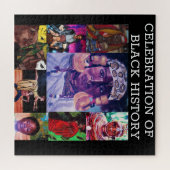 AFRICAIN AMERICAN BLACK HISTORY CÉLEBRATION puzzle (Horizontal)