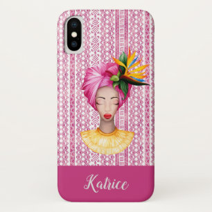 Africaine femme iPhone X Coque