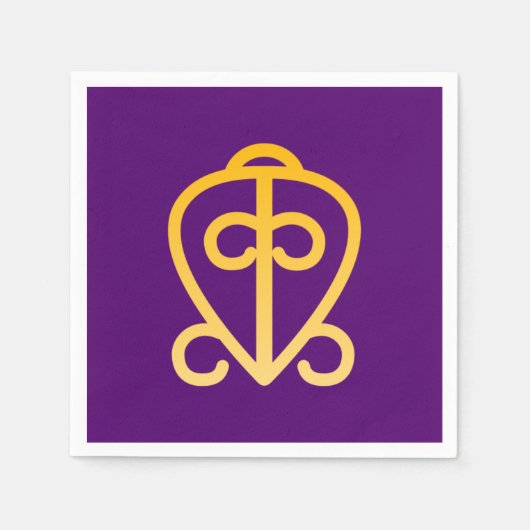 African Adinkra Servet (Voorkant)