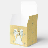 African American Angel Favor Box Bedankdoosjes (Geopend)