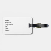 African American Artillerymen Bagagelabel (Achterkant horizontaal)