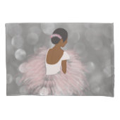 African American Ballerina Dancer Kussensloop (Voorkant)