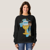 African American Boys First Communion Black Boy Cr Trui (Voorkant volledig)