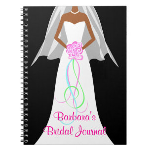 African American Brides - Wedding Journal-notebook Notitieboek