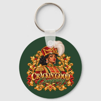 African American Christmas Black Woman Nutcracker Sleutelhanger