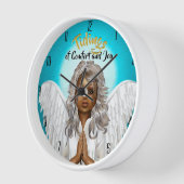 African American Praying Angel (Hoek)