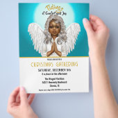 African American Praying Angel Flyer (Hand)