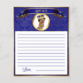 African American Prince Advice Predictions Blue (Achterkant)