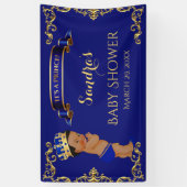 African American Prince Royal Blue Spandoek (Verticaal)