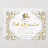 African American Princess Baby Shower Invitations (Dos)