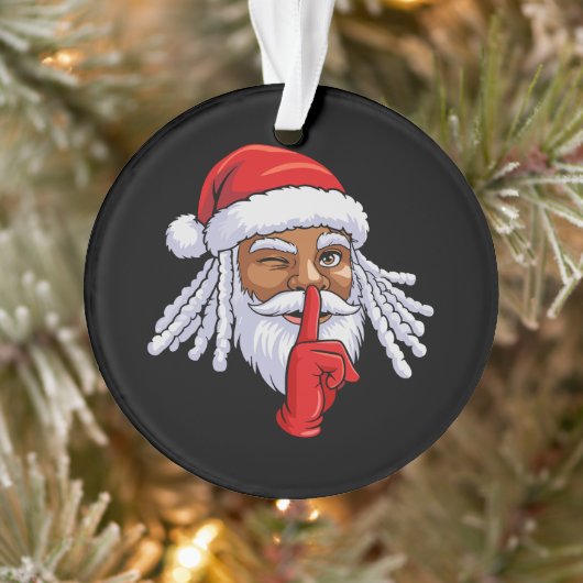African American Santa Claus Christmas Party Decor (Arbre)