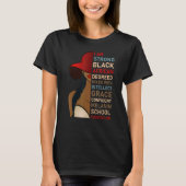 African American School Counselor Appreciation T-shirt (Voorkant)