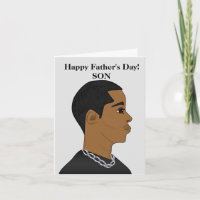 African American Son Vaderdag