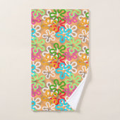 African Ankara Pattern Design Bad Handdoek (Handdoek)