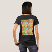 African Ankara Pattern Design T-shirt (Achterkant volledig)