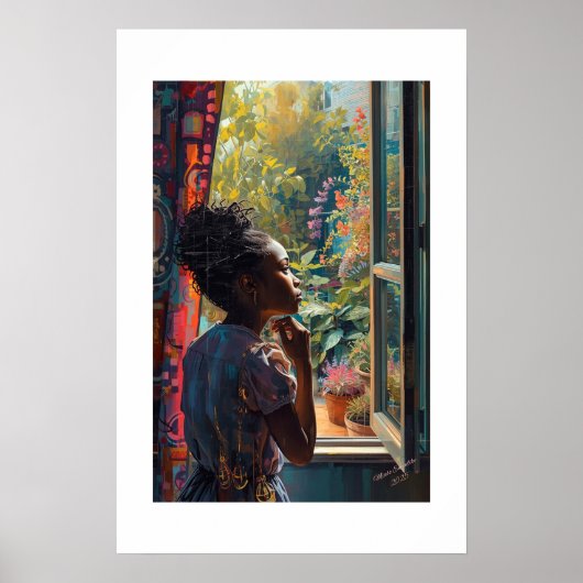 African Art Print (Voorkant)